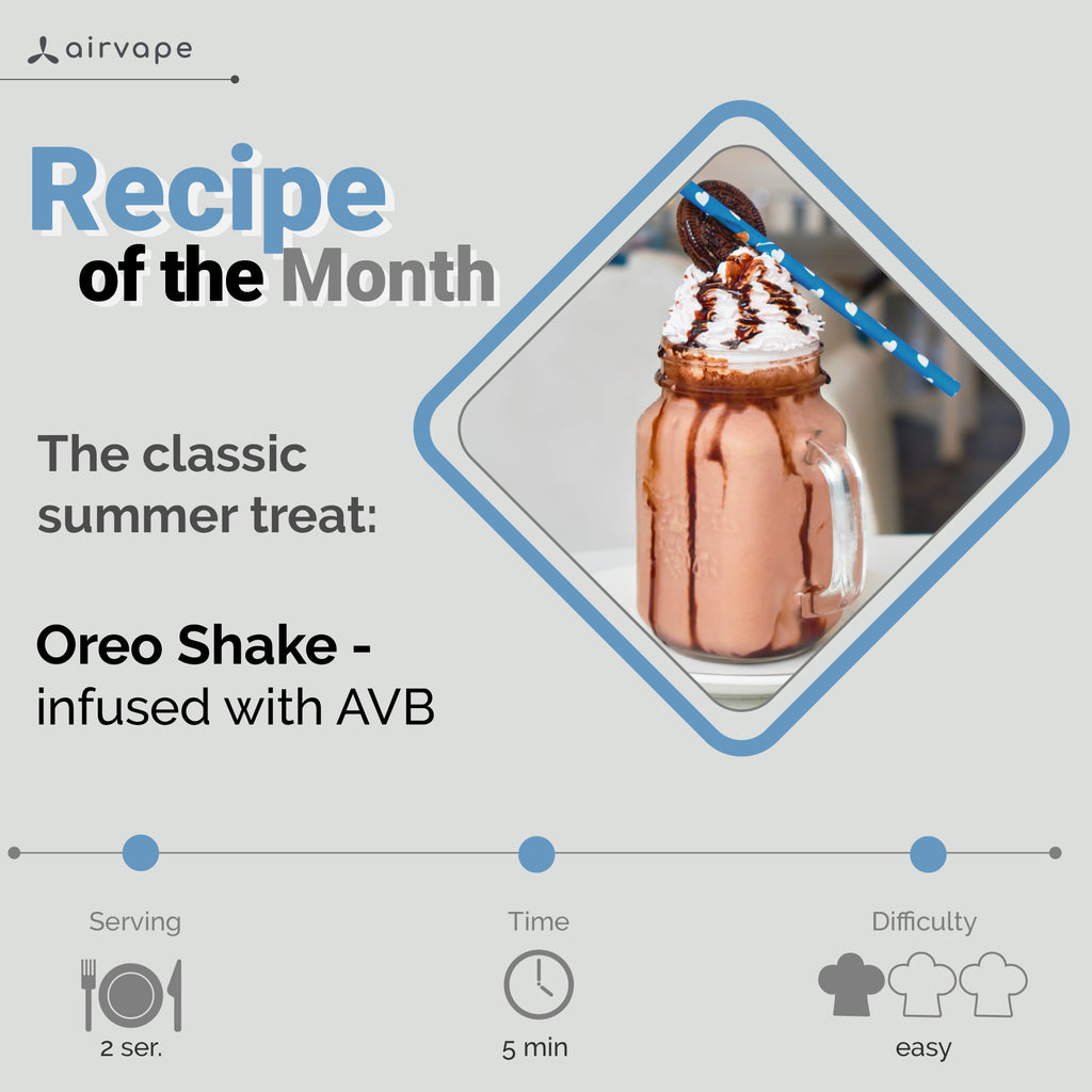 Oreo shake with AVB - The classic summer treat