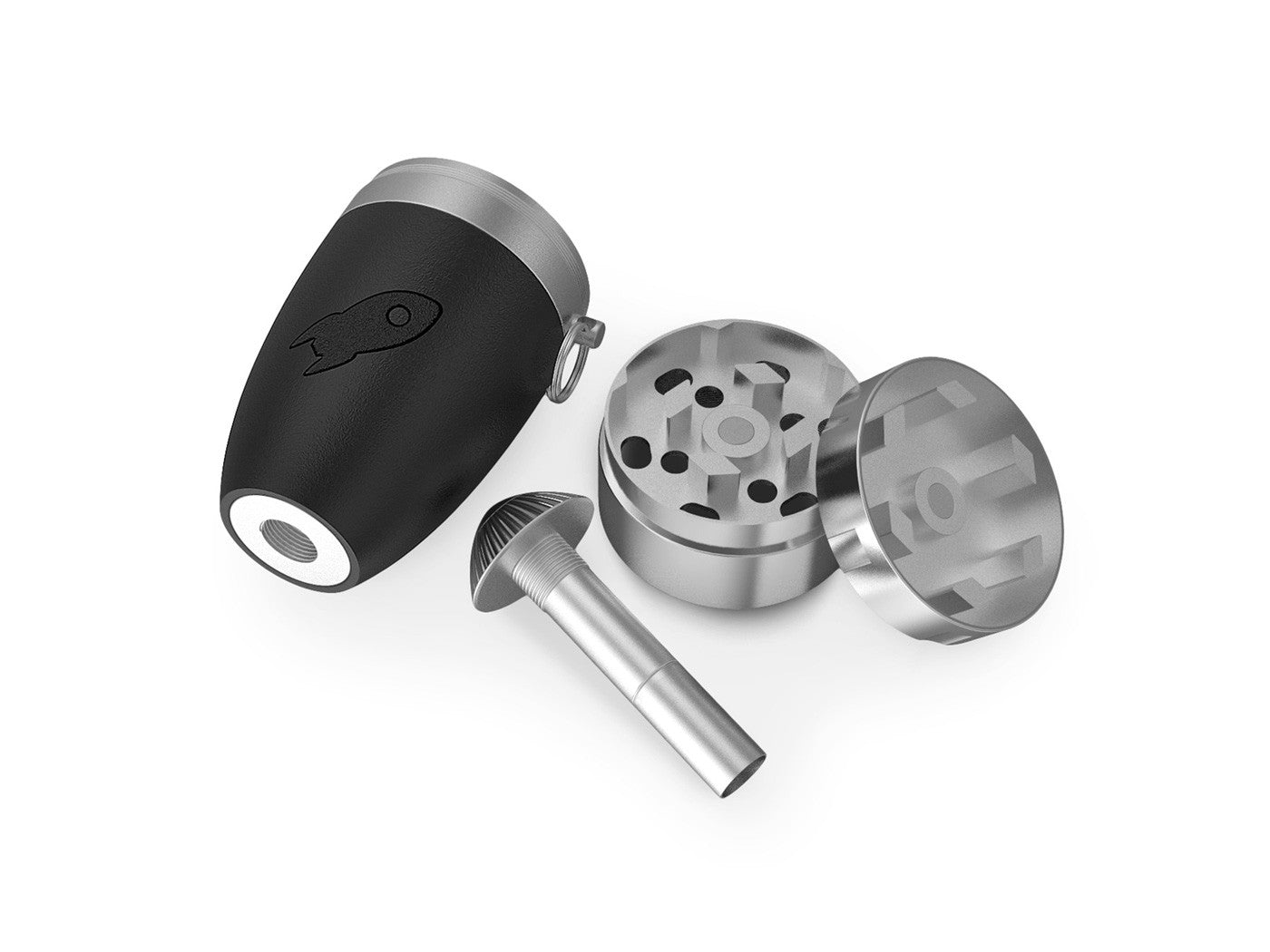 Rocket Plus - Grinder & One-Hitter Pipe Keychain
