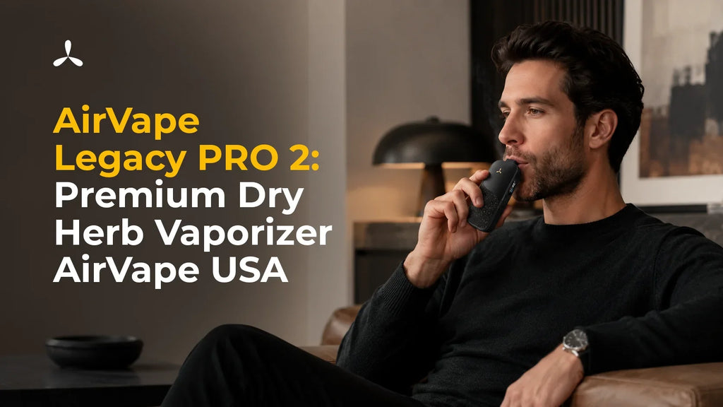 AirVape Legacy PRO 2: Premium Dry Herb Vaporizer