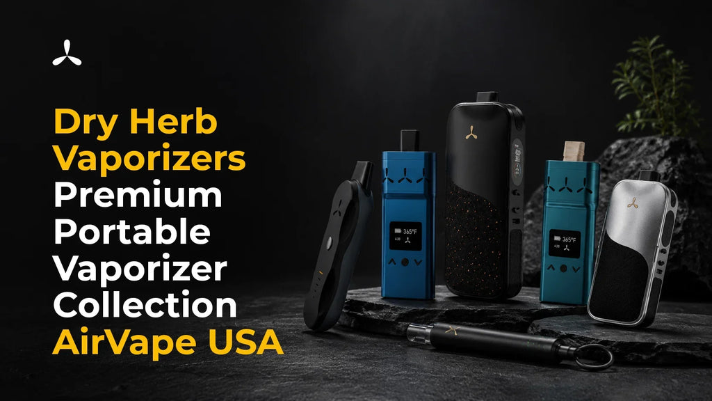 Dry Herb Vaporizers | Premium Portable Vaporizer Collection | AirVape USA
