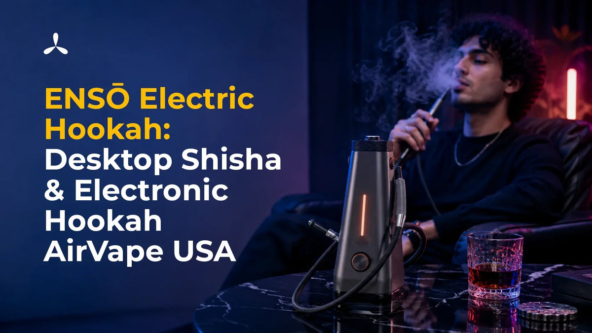 ENSŌ Electric Hookah: Desktop Shisha & Electronic Hookah 