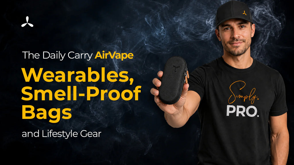 The Daily Carry: AirVape Wearables, Smell-Proof Bags, and Lifestyle Gear