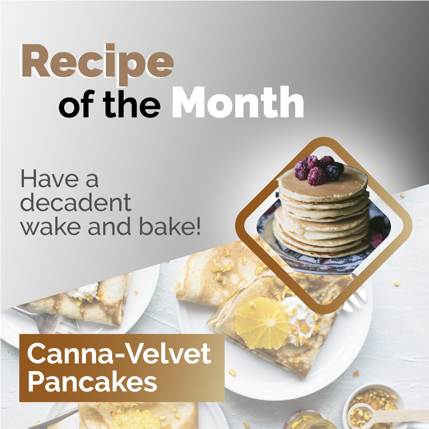 Canna-Velvet Pancakes