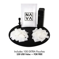 NAVA Pouch Starter Kit | Universal Dosing Pouches for Dry Herb Vaporizers with Sealer Tool