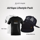 AirVape Lifestyle Pack | NiNJA Hat and PRO T-Shirt for Comfortable Everyday Casual Wear Outfit