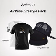 AirVape Lifestyle Pack | NiNJA Hat and PRO T-Shirt for Comfortable Everyday Casual Wear Outfit