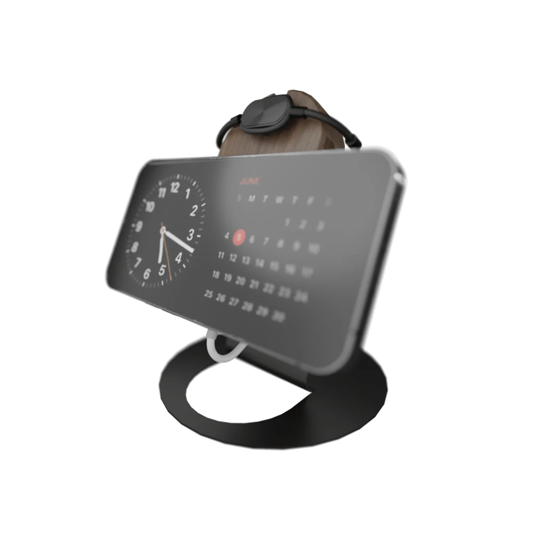 Breathelet Charging Stand | MagSafe for iPhone, Dual Charging, Elegant Design