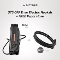 ENSŌ Electric Hookah with Free Vapor Hose | Premium Modular Hookah for Non-Nicotine Herbal Molasses