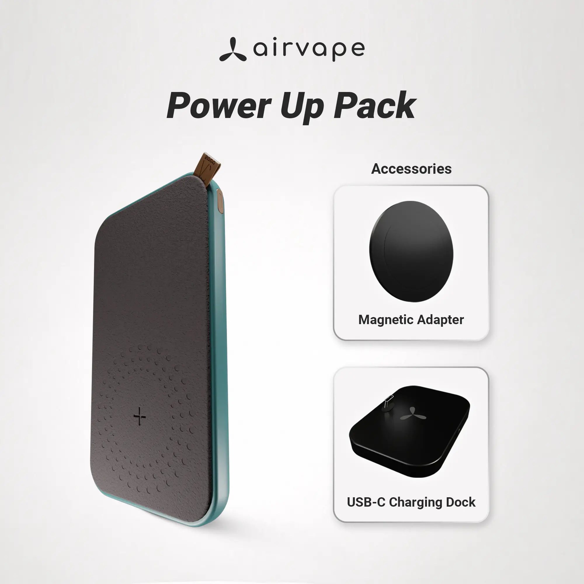 Power Up Pack | Stay Charged Anywhere with AC5000 Power Bank, Magnetic Adapter & USB-C Charging Dock