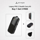 Legacy PRO 2 Stealth Carry Kit | Herb & Wax Vaporizer with Power Bank, Smell-Proof Case & Adapter