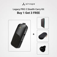 Legacy PRO 2 Stealth Carry Kit | Herb & Wax Vaporizer with Power Bank, Smell-Proof Case & Adapter