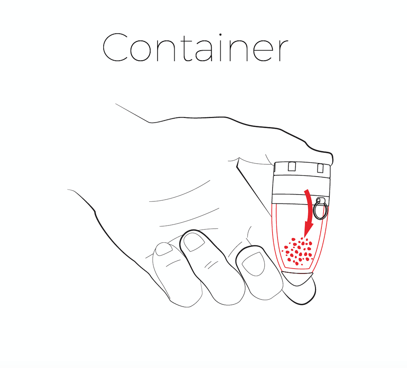 The Rocket Plus Keychain Grinder Apollo