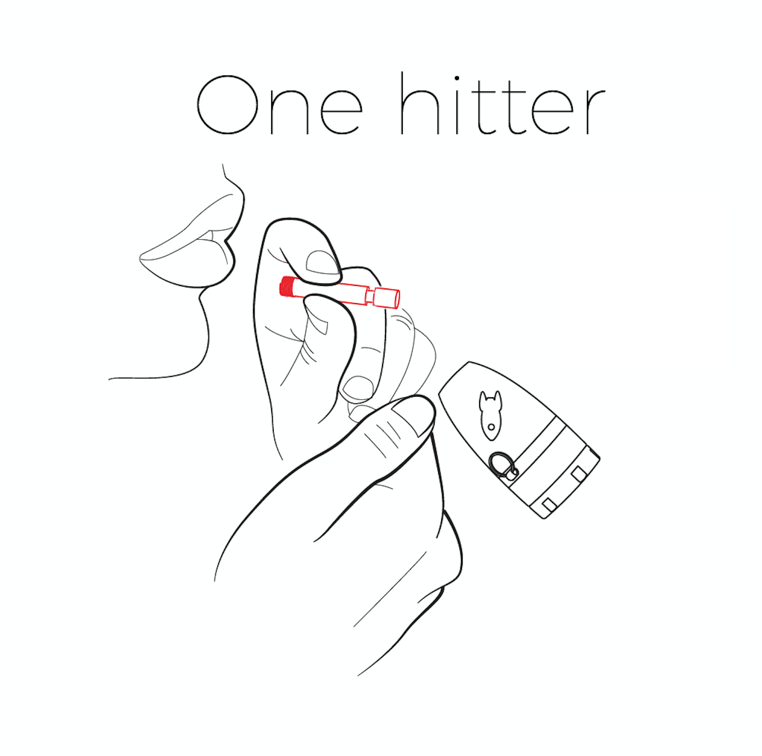 The Rocket Plus Keychain Grinder Apollo